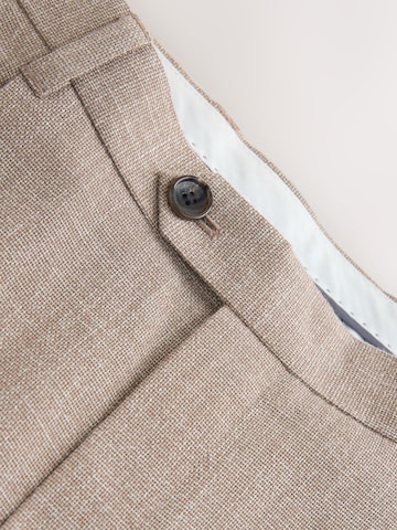 Next Slim fit Pleat-Front Pants in Grey