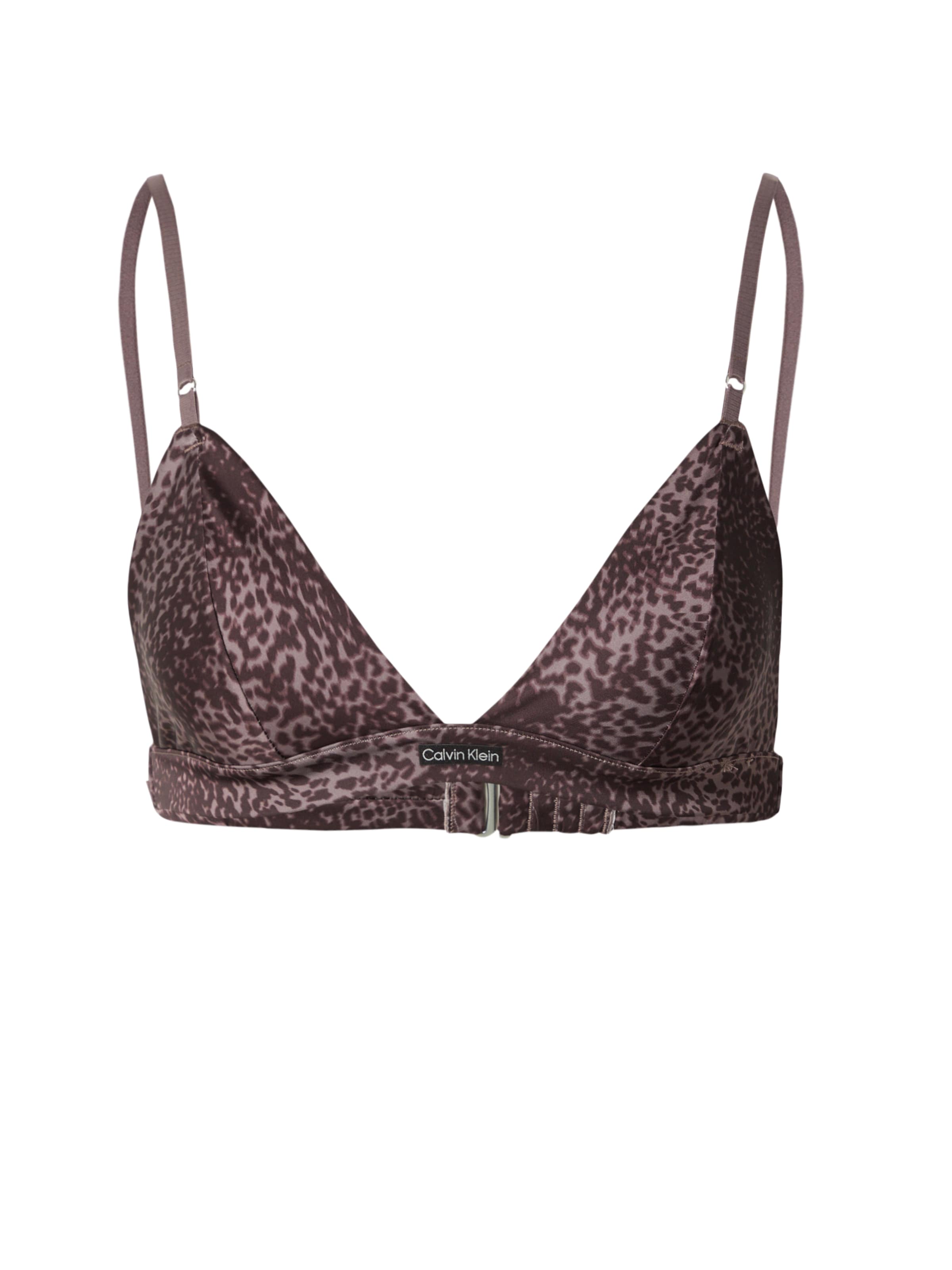 Calvin Klein Underwear Triangen Behå i brun: framsida