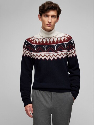 Pull-over HECHTER PARIS en bleu : devant