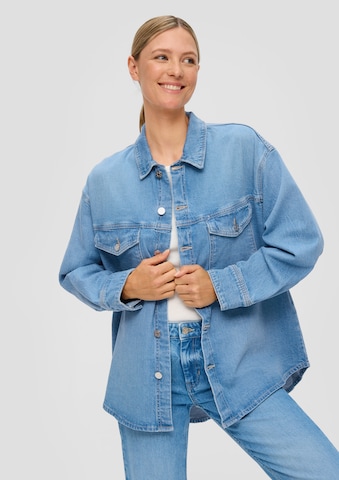 s.Oliver Jacke in Blau: Vorderseite