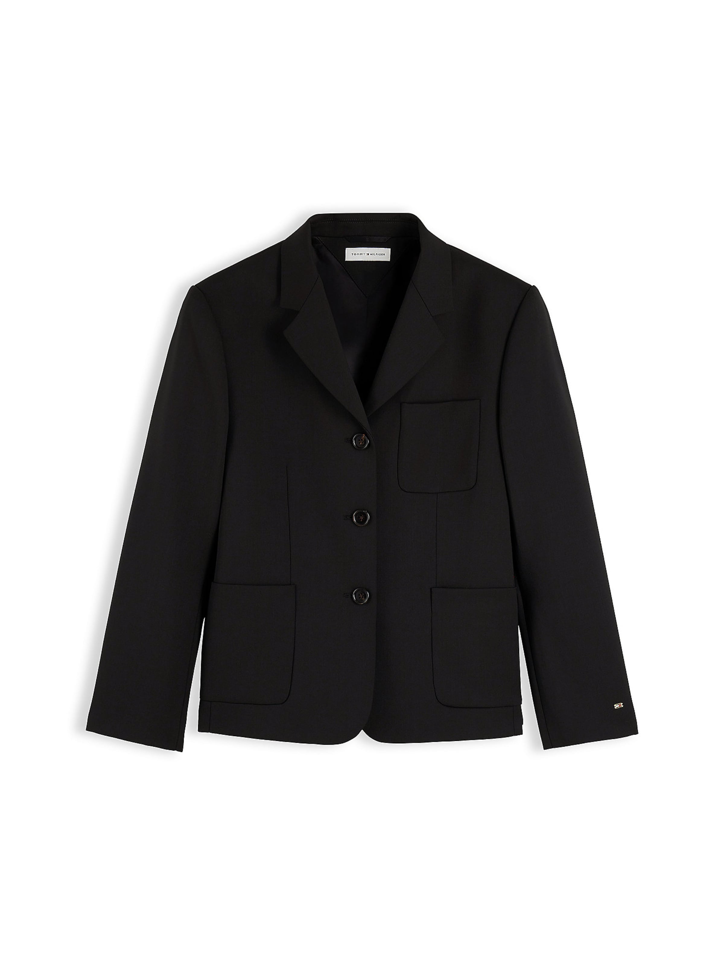 TOMMY HILFIGER Blazer in Schwarz: Vorderseite