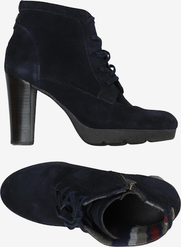 Tommy Jeans Stiefelette 38 in Blau: Vorderseite