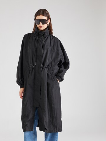 Palton de primăvară-toamnă 'Farilia-1_B' de la HUGO pe negru: față