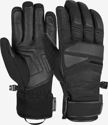 REUSCH Athletic Gloves 'Storm R-TEX® XT' in Black: front