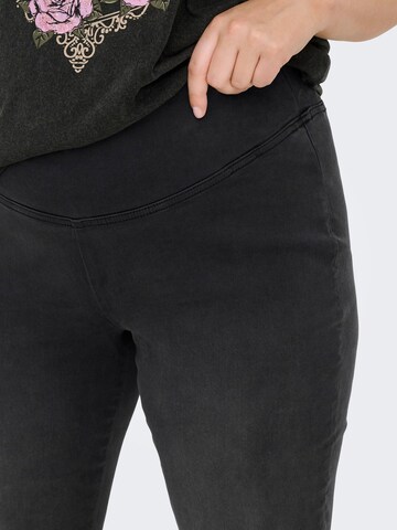 ONLY Carmakoma Flared Jeggings 'CARRoyal' in Black