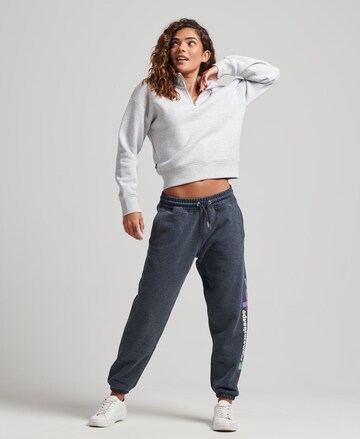 Effilé Pantalon de sport 'Terrain' Superdry en bleu