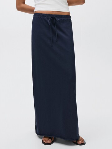 MANGO TEEN Skirt 'MIKA' in Blue: front