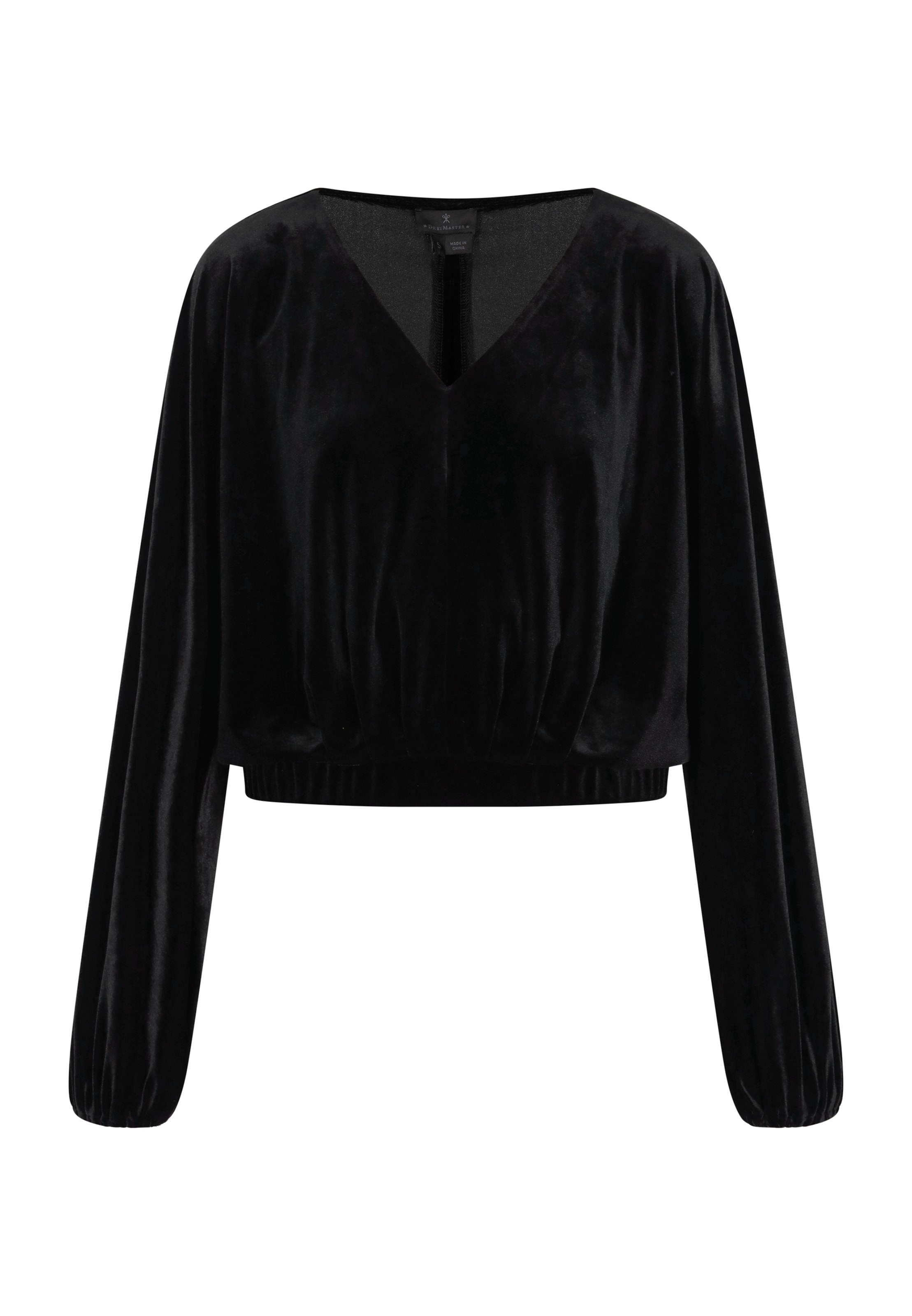 DreiMaster Klassik Majica | črna barva: sprednja stran