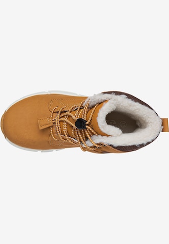 ZigZag Snow Boots 'Pumien' in Brown