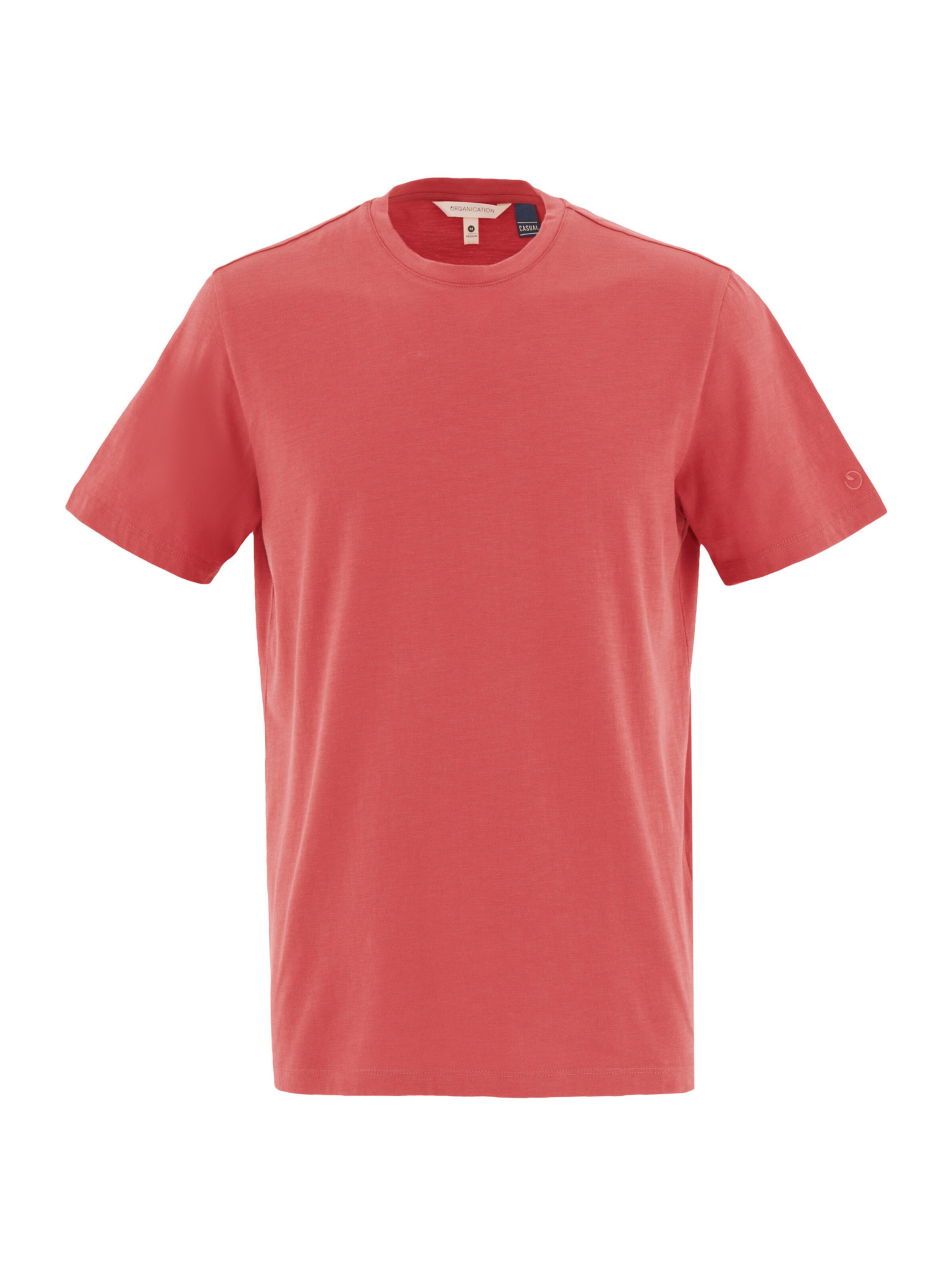Organication Shirt in Red: front
