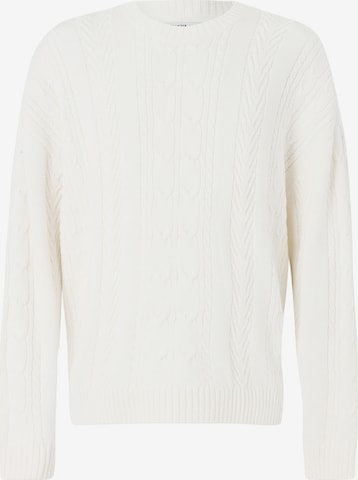 balta HOLLISTER Megztinis: priekis