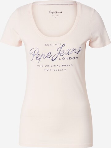 Pepe Jeans T-Shirt 'BAIA' in Pink: predná strana