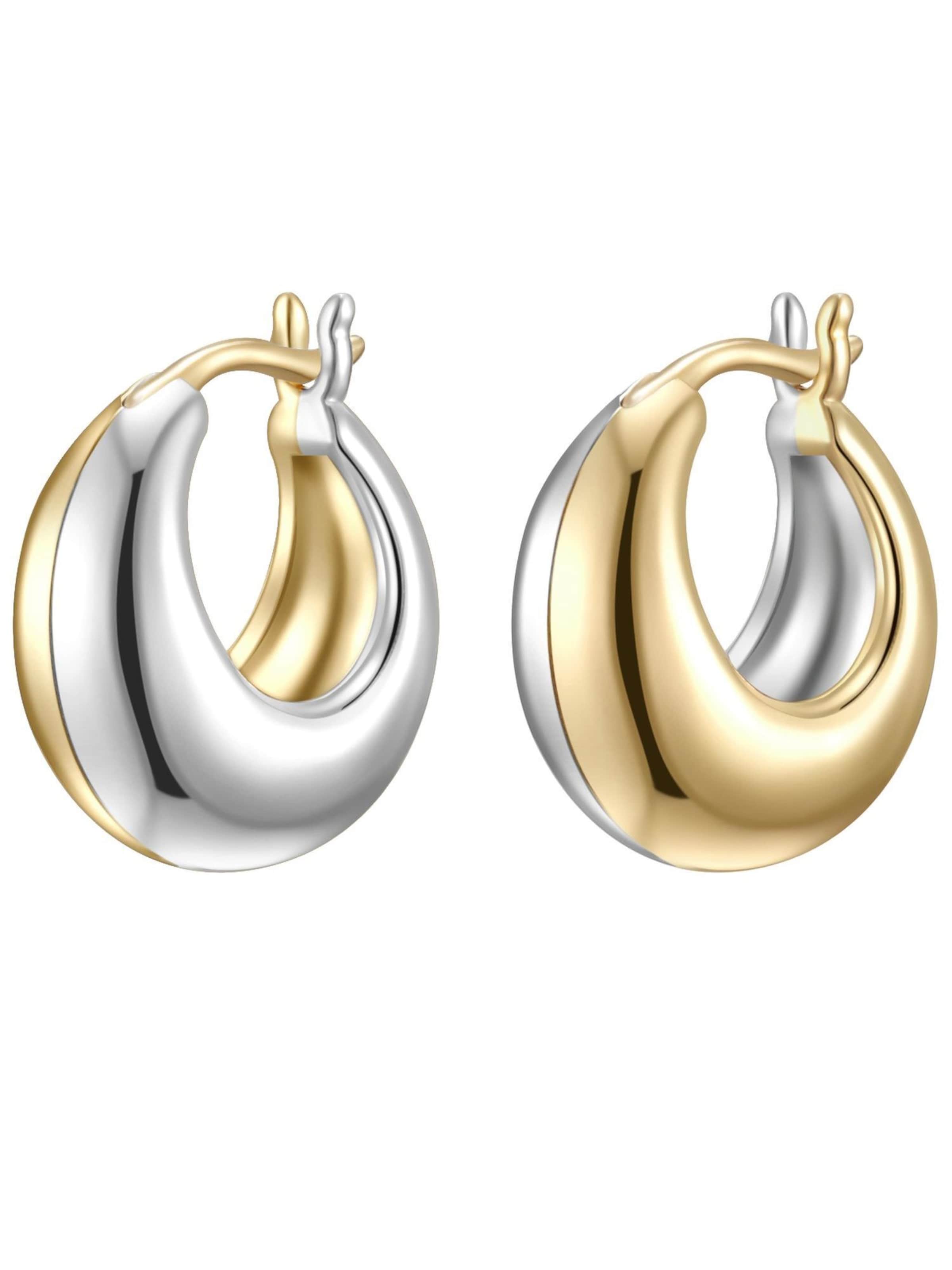 Glanzstücke München - Pendientes en oro: frente