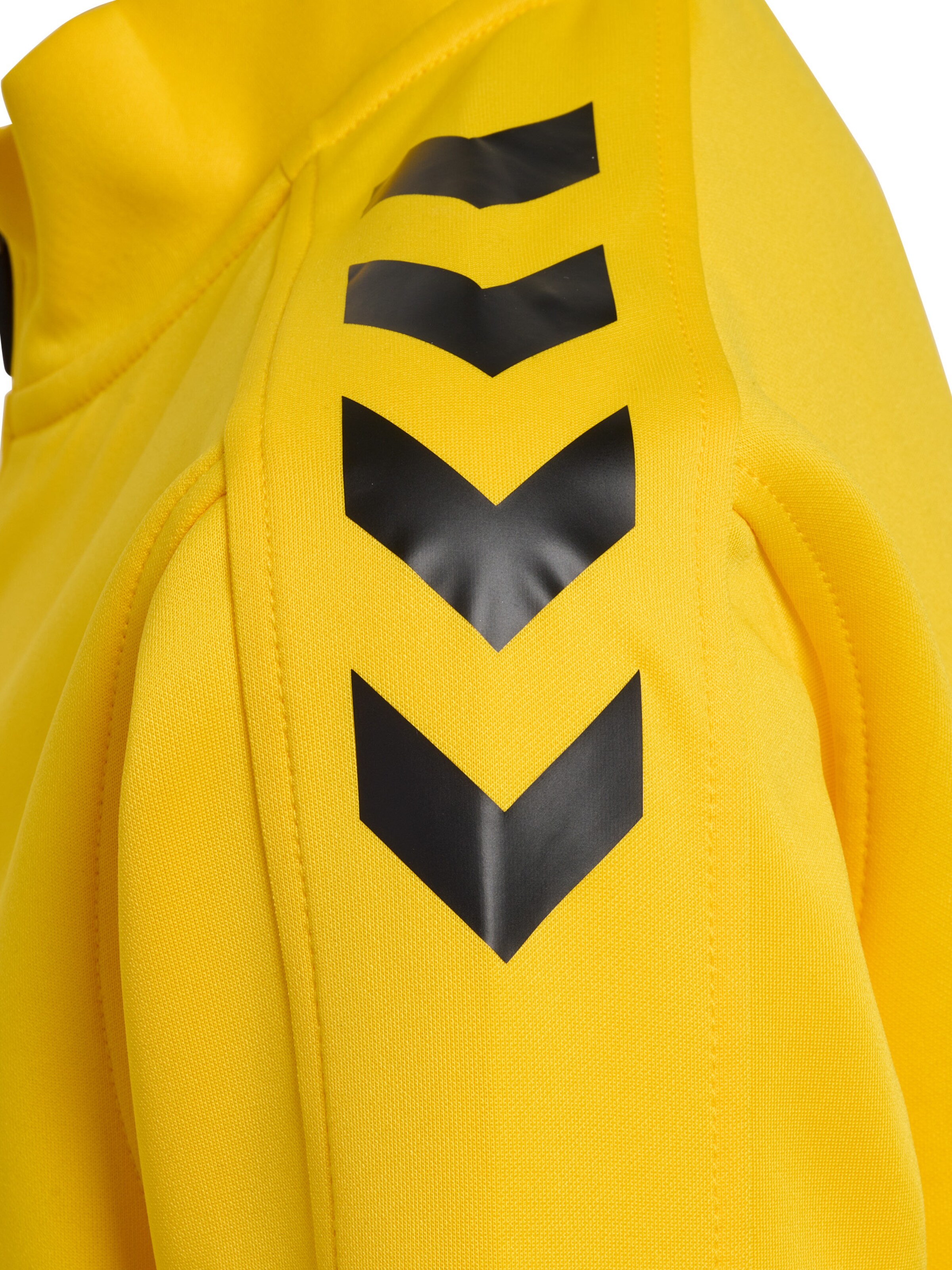 Hummel Sportssweatjakke i gul