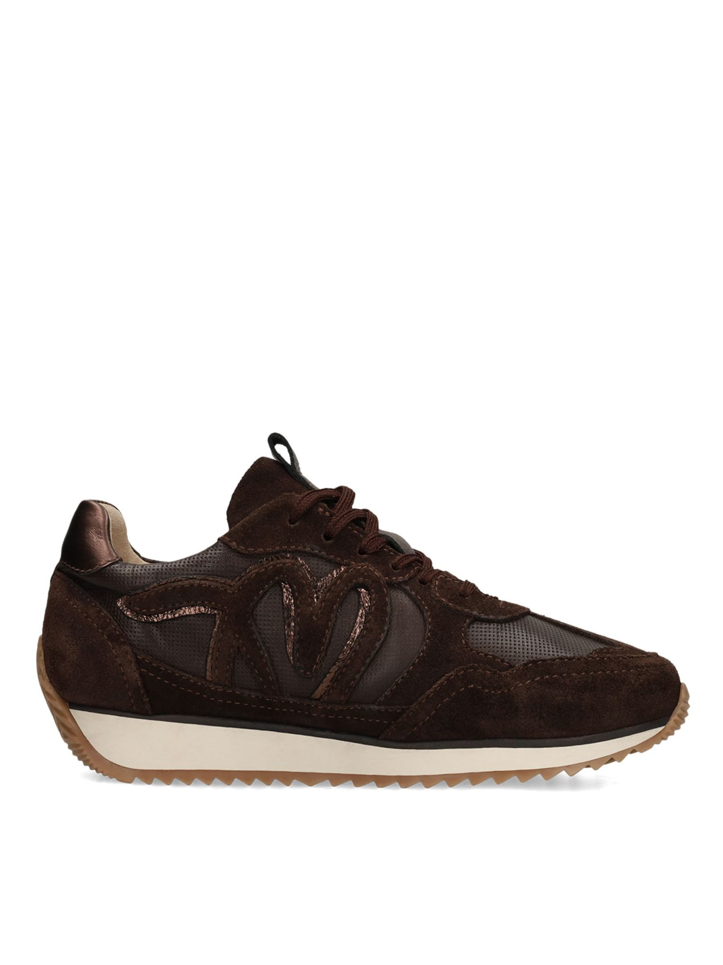 MANFIELD Sneaker in Braun