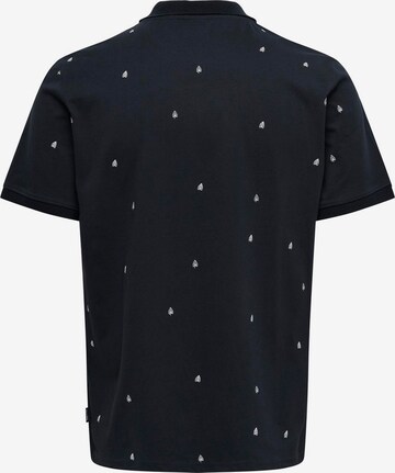 T-Shirt 'DAVE' Only & Sons en bleu