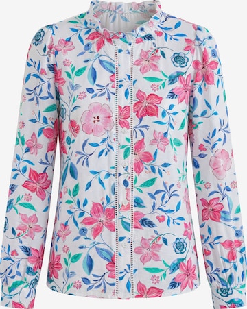 Usha Blouse in Roze: voorkant