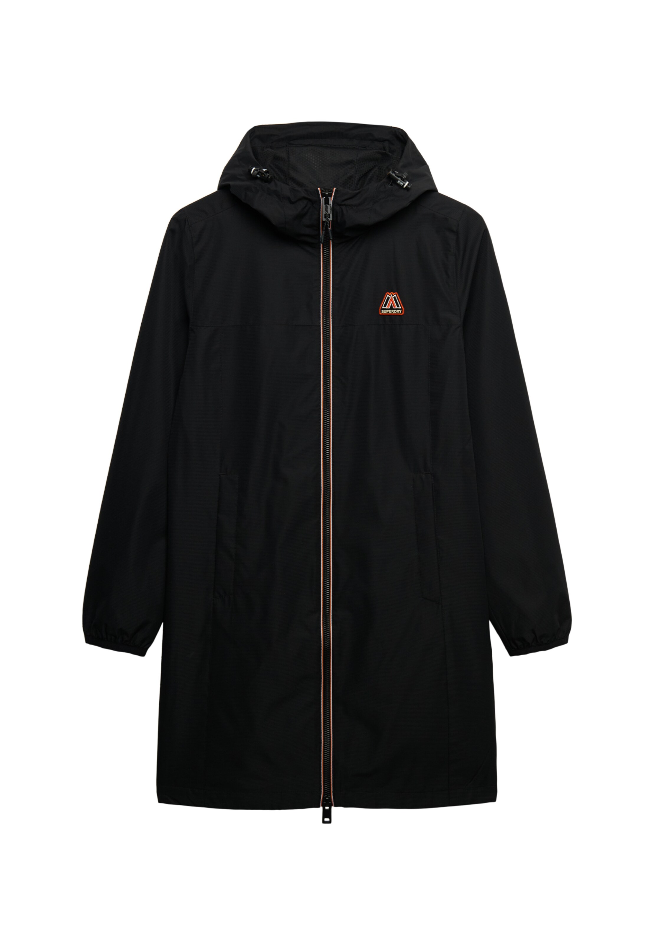 Superdry Tussenjas in Zwart: voorkant