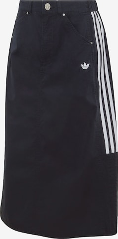 Gonna di ADIDAS ORIGINALS in nero: frontale