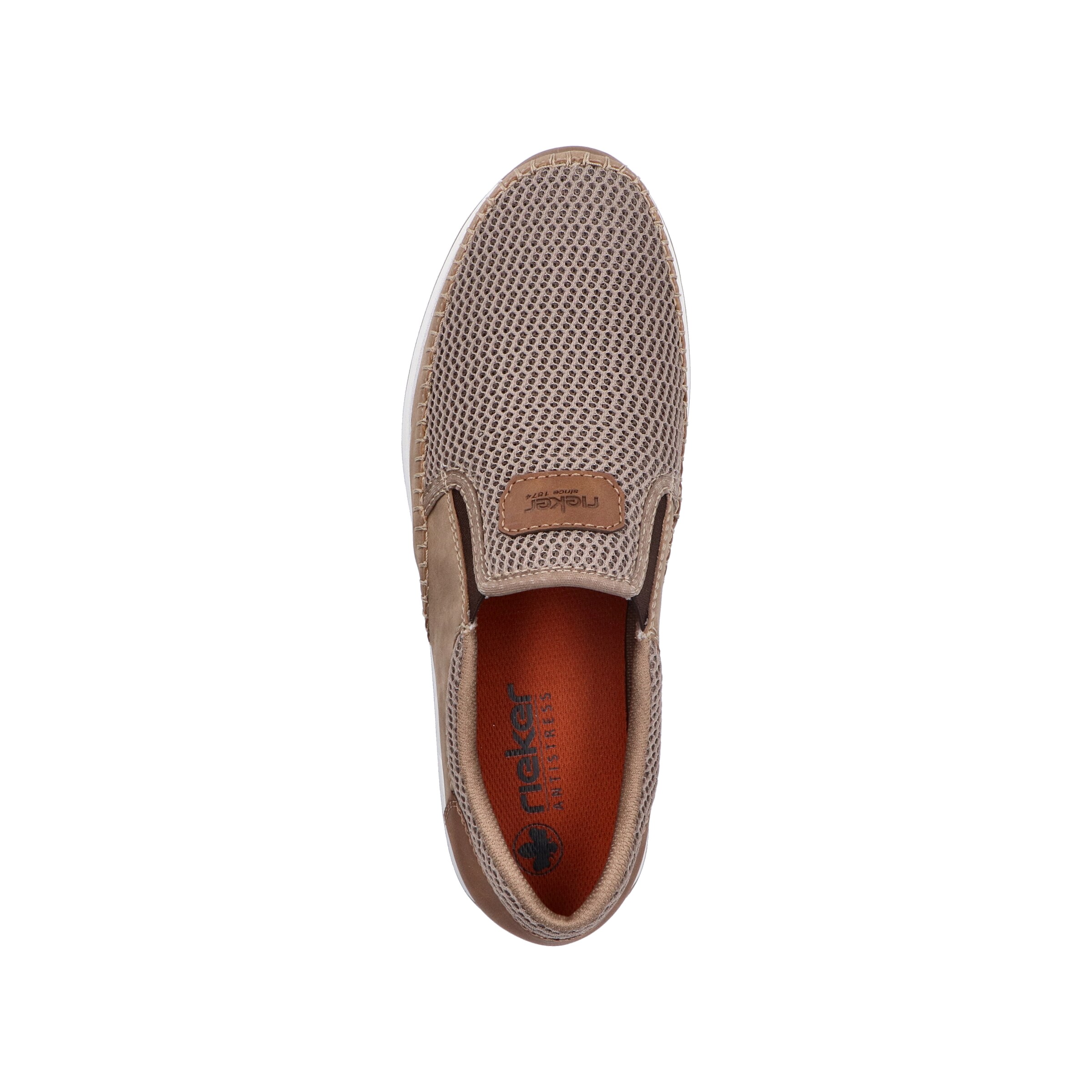 Chaussure basse '11954' Rieker en beige