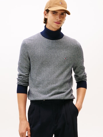 TOMMY HILFIGER Пуловер в синьо: отпред