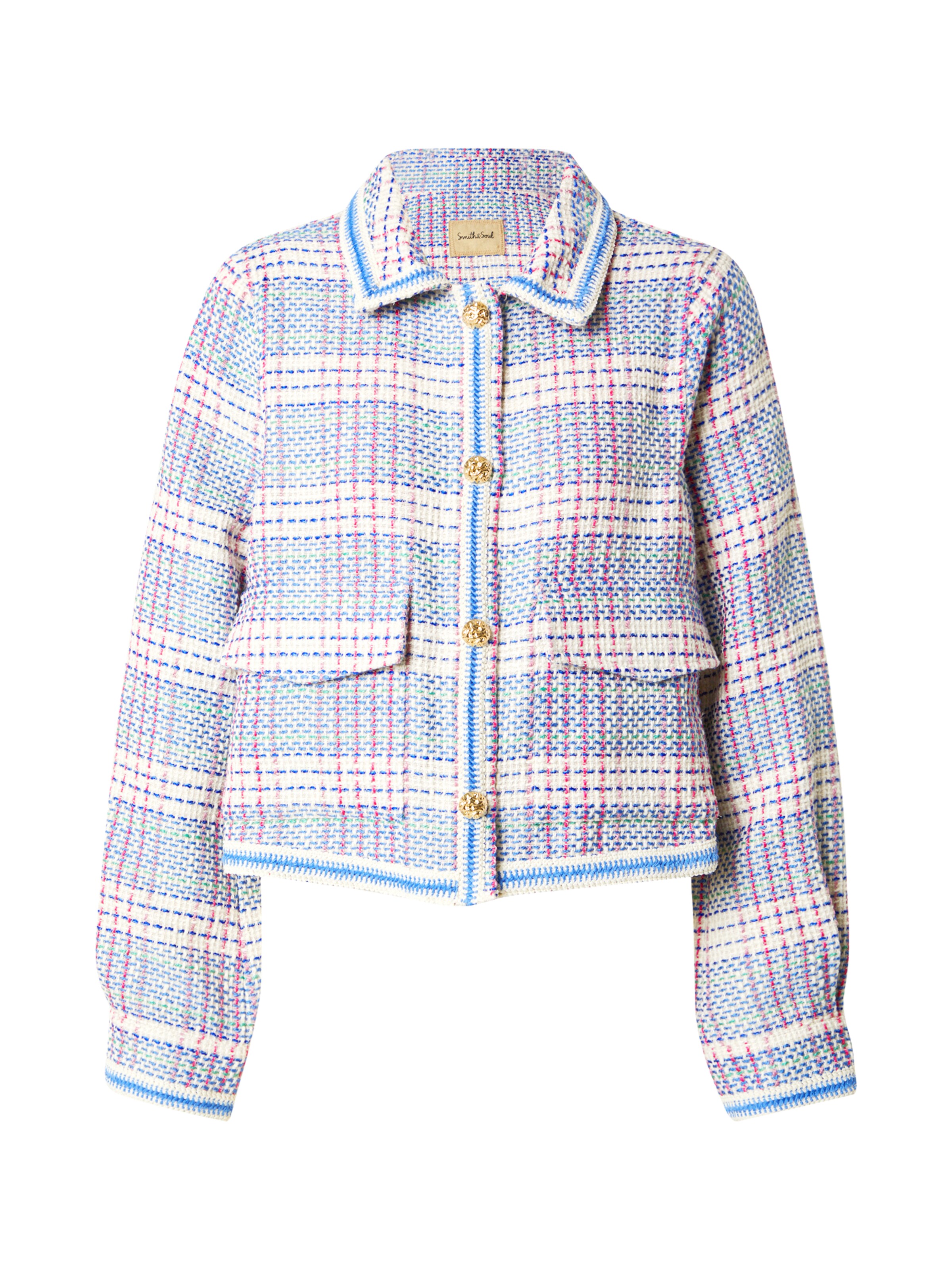 Giacca di mezza stagione di Smith&Soul in bianco: frontale