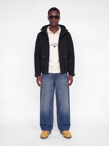 Parka mi-saison 'JJEWolf' JACK & JONES en noir