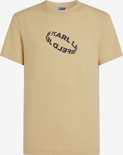 KARL LAGERFELD JEANS Majica u bež / crna, Pregled proizvoda