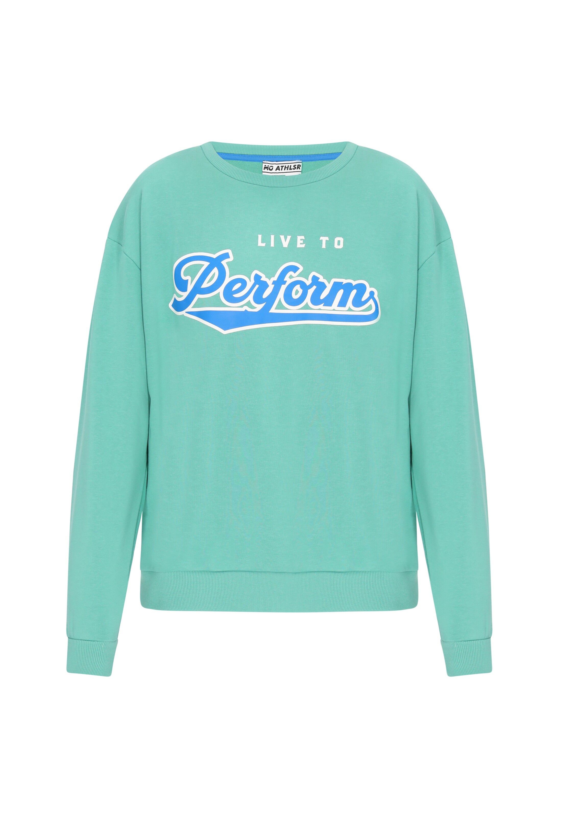 Mo ATHLSR Collegepaita 'Back To School' värissä vihreä: etupuoli