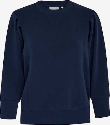 Sweat-shirt 'Laila' Peppercorn en bleu : devant