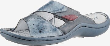 KRISBUT Mules in Blue: front