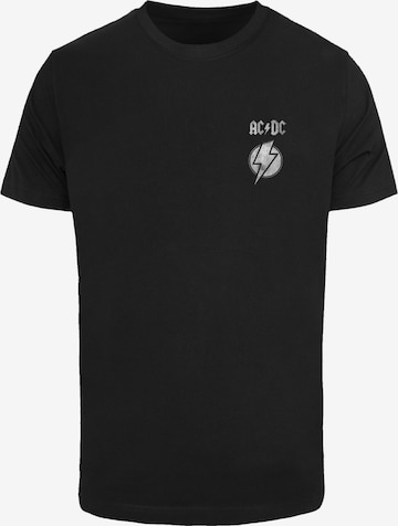 F4NT4STIC T-Shirt 'ACDC Lightning Bolt' in Schwarz: Vorderseite