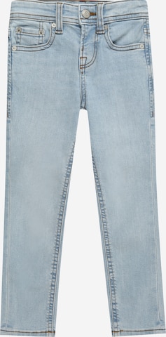 Regular Jeans 'GLENN ORIGINAL' de la Jack & Jones Junior pe albastru: față