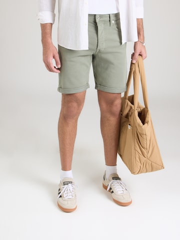 regular Jeans 'JJIRICK JJICON' di JACK & JONES in verde: frontale