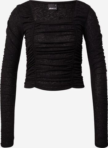 melns Gina Tricot T-Krekls 'Rita': no priekšpuses