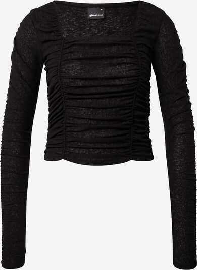 Tricou 'Rita' Gina Tricot pe negru, Vizualizare produs