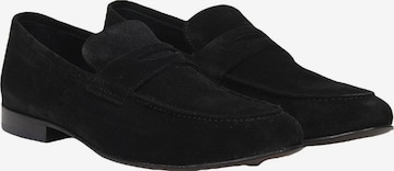 Desa Slipper 'Slipper' in Schwarz: Vorderseite
