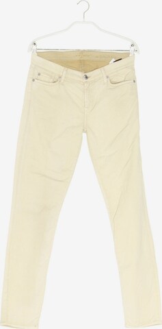 7 for all mankind Skinny-Jeans 30 in Beige: predná strana