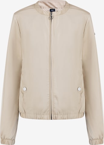 Veste mi-saison DreiMaster Maritim en beige : devant