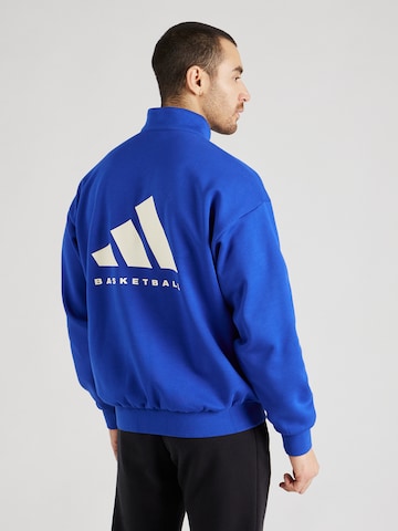 ADIDAS PERFORMANCESportska sweater majica - plava boja: prednji dio