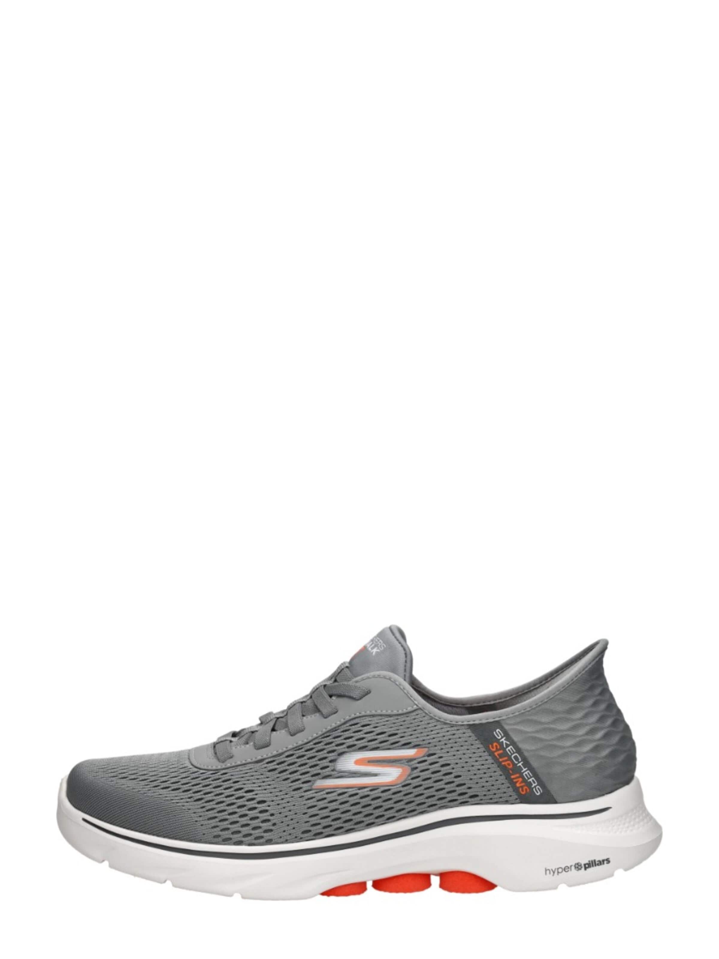 Baskets basses 'Go Walk 7 - Free Hand 2' SKECHERS en gris : devant