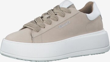 TAMARIS Sneakers laag in Bruin: voorkant