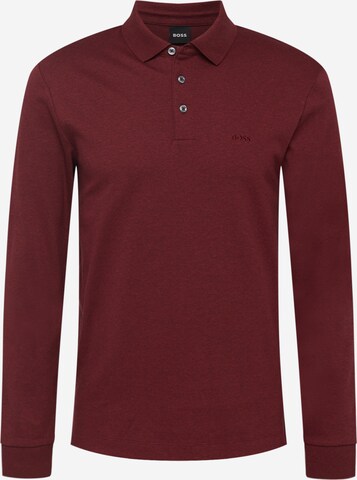 BOSS Shirt 'Pado 30' in Rood: voorkant