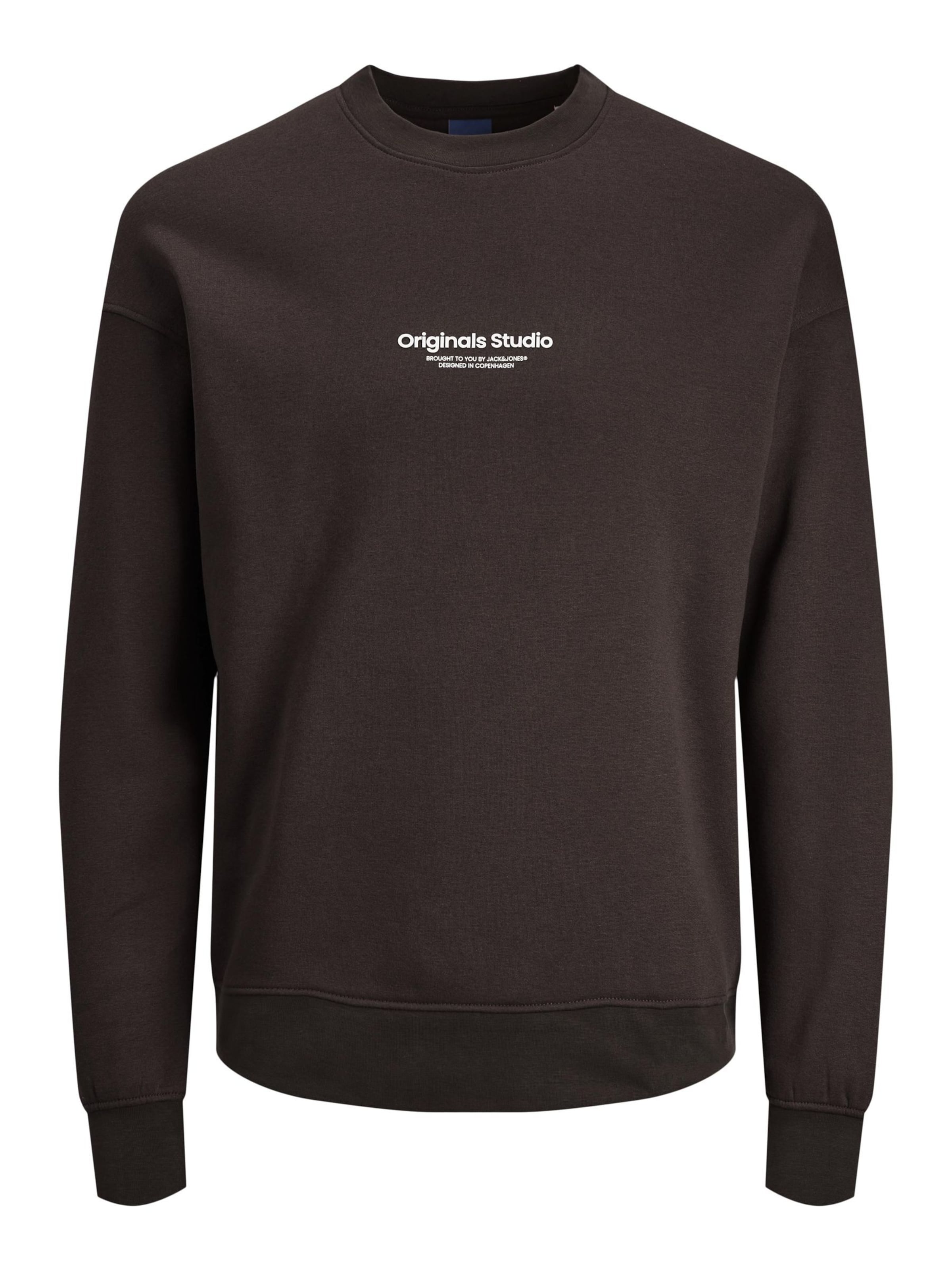 JACK & JONES - Sudadera en marrón: frente