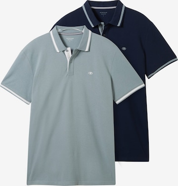 T-Shirt TOM TAILOR en bleu : devant