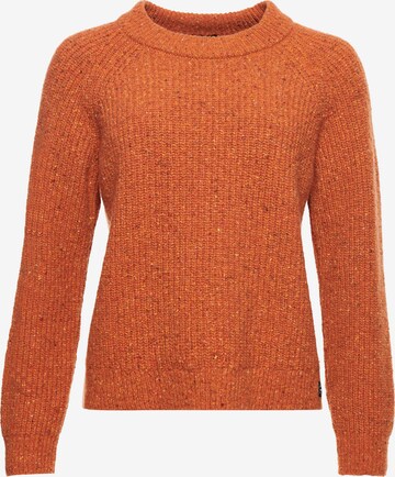 Superdry Sweater 'Freya' in Orange: front