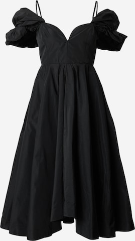 PINKO Koktejlové šaty 'SORGENTE' – černá: přední strana