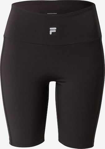 FILA Kitsas Spordipüksid 'RAKANDA', värv must: eest vaates