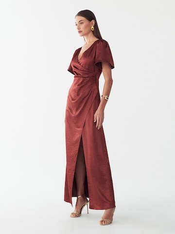 Willa Kleid  'KIMBER' in Braun