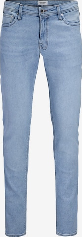 JACK & JONES Slimfit Farkut 'JJIGlenn JJFelix' värissä sininen: etupuoli